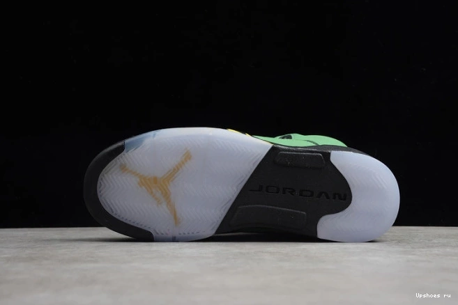 Ducks Jordan 5 Retro 454803-535 Oregon Air 0706
